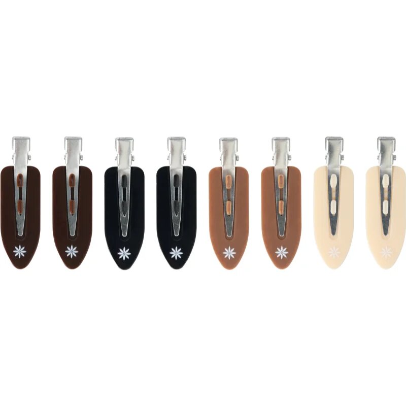 Brushworks No Crease Clips hajtű Nude