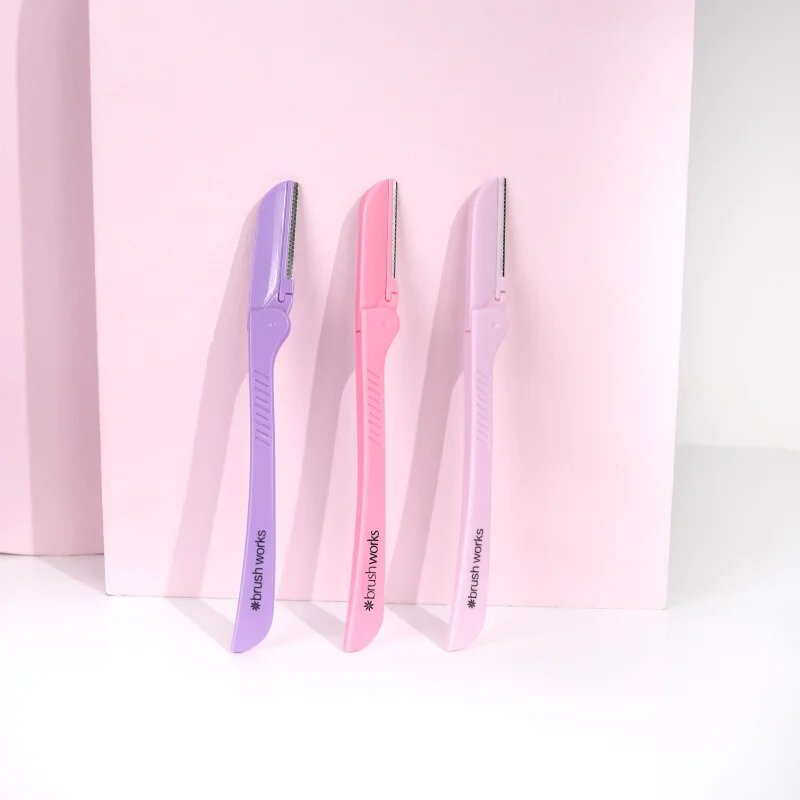 Brushworks Precision Eyebrow Razors Mixed borotva szemöldökre