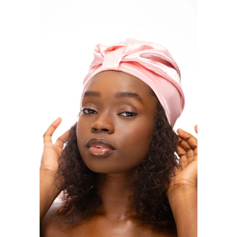 Brushworks Satin Hair Turban szaténturbán 1 db