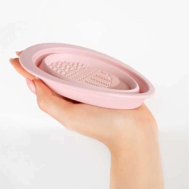 Brushworks Silicone Makeup Brush Cleaning Bowl szilikonos ecset tisztító eszköz 1 db