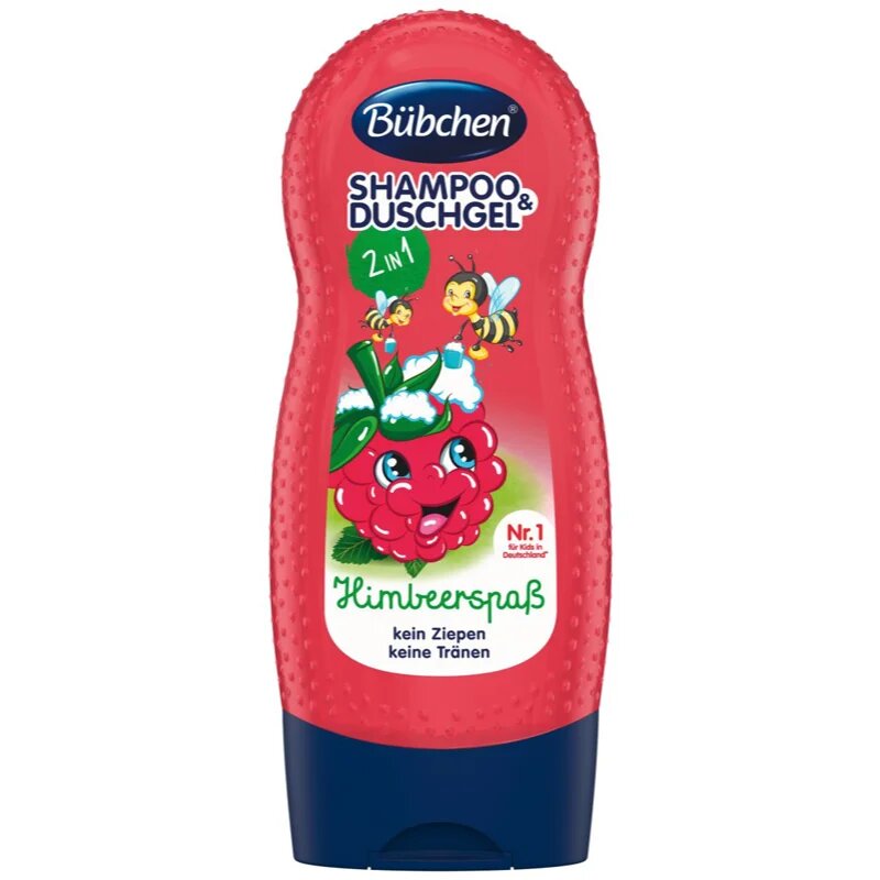 Bübchen Kids Himbeere sampon és tusfürdő gél 2 in 1 230 ml