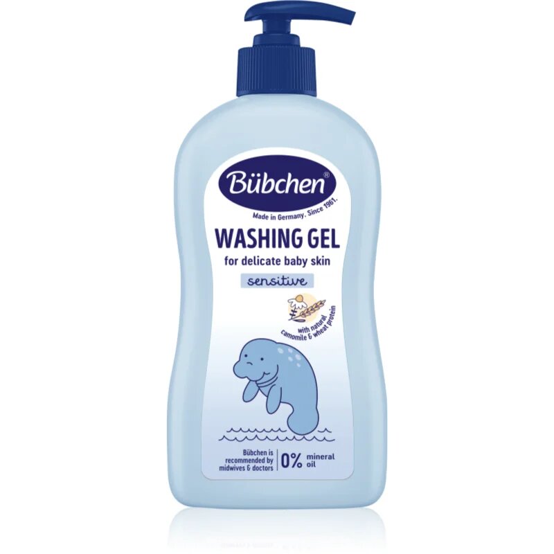 Bübchen Wash tisztító gél kamilla és zab kivonattal 400 ml