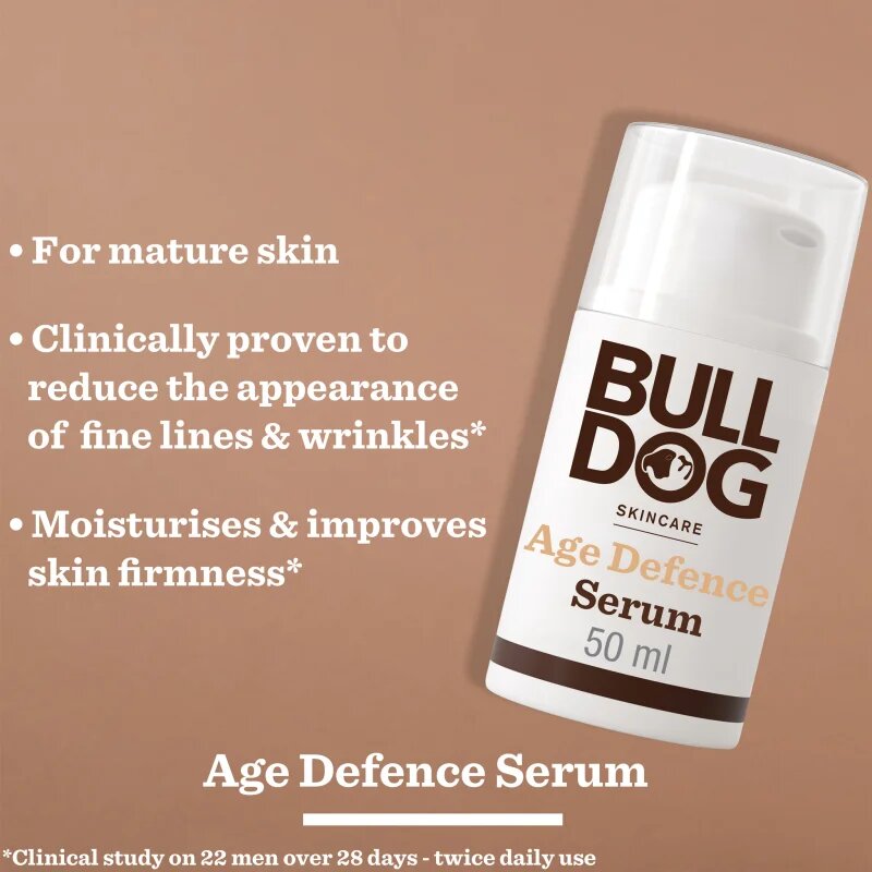Bulldog Age Defence Serum ránctalanító szérum uraknak 50 ml