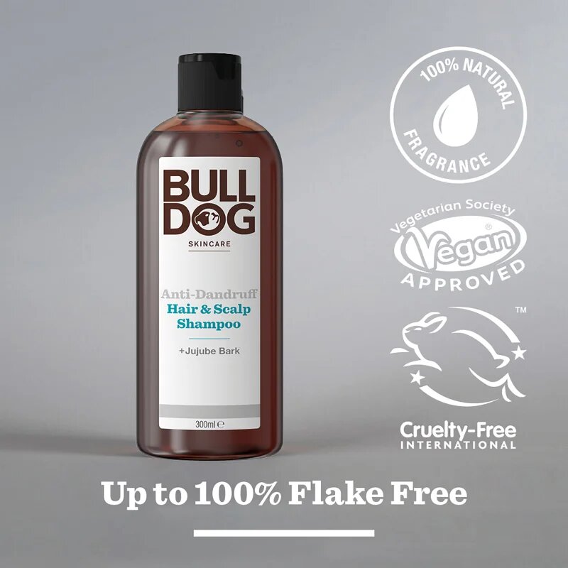 Bulldog Anti-Dandruff Shampoo korpásodás elleni sampon 300 ml