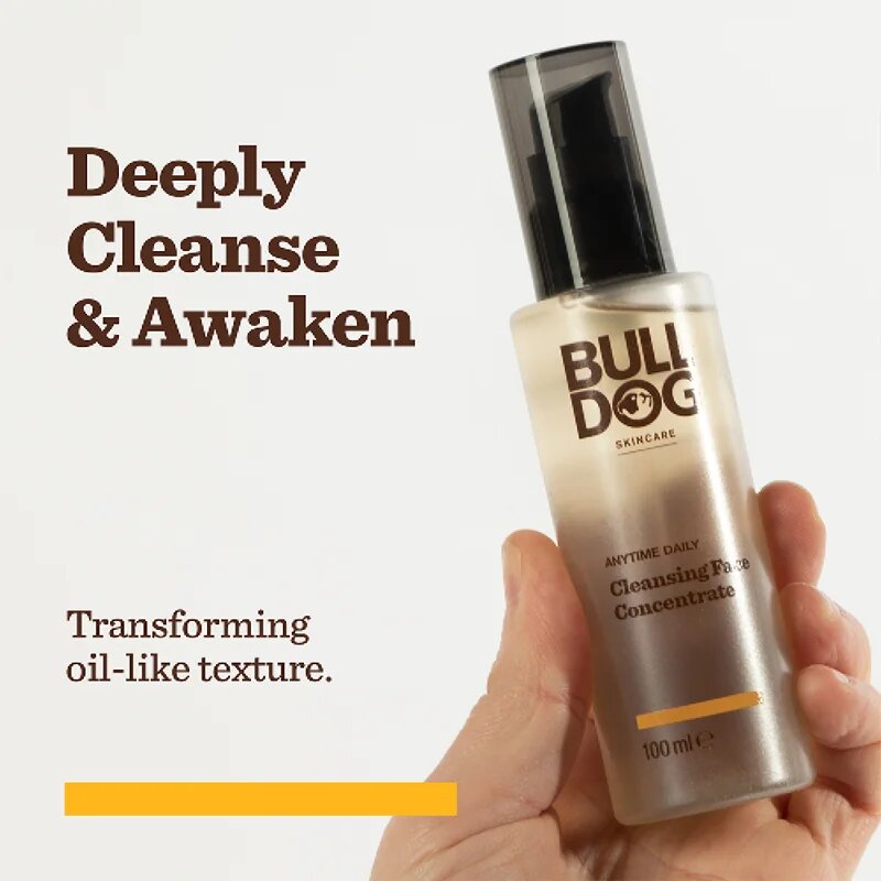 Bulldog Anytime Daily Cleansing Face Concentrate tisztító arc tonik 100 ml