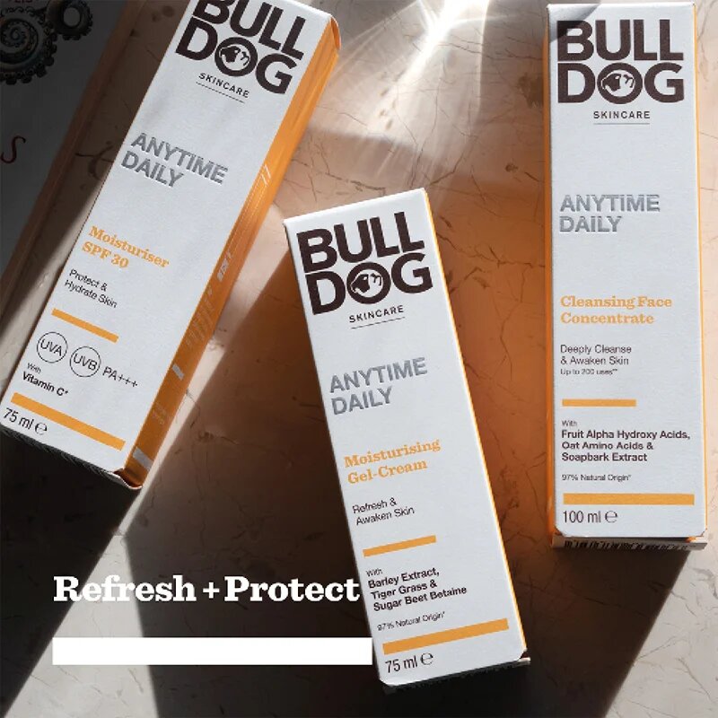Bulldog Anytime Daily Cleansing Face Concentrate tisztító arc tonik 100 ml