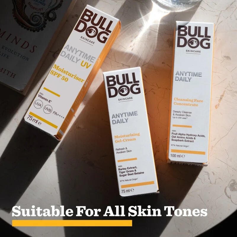 Bulldog Anytime Daily UV Moisturiser hidratáló krém SPF 50 75 ml