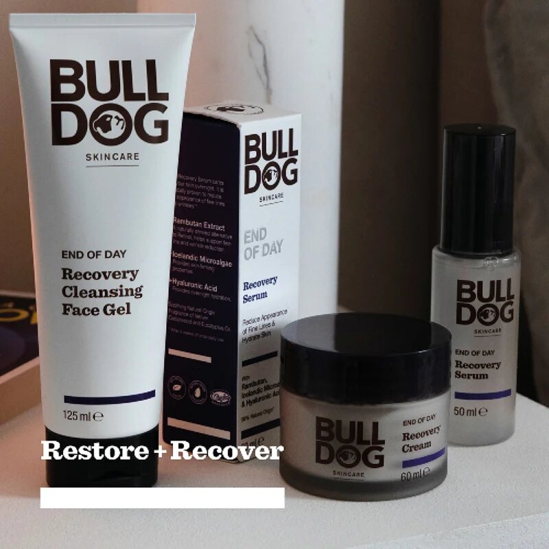Bulldog End of Day Recovery Cleansing tisztító gél az arcra 125 ml
