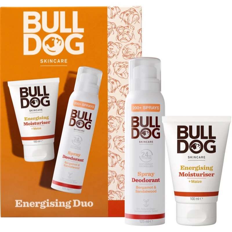 Bulldog Energising Duo ajándékszett testre és arcra