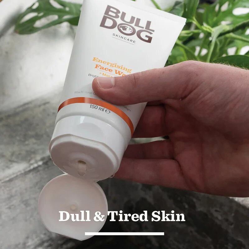 Bulldog Energising Face Wash arclemosó gél uraknak 150 ml