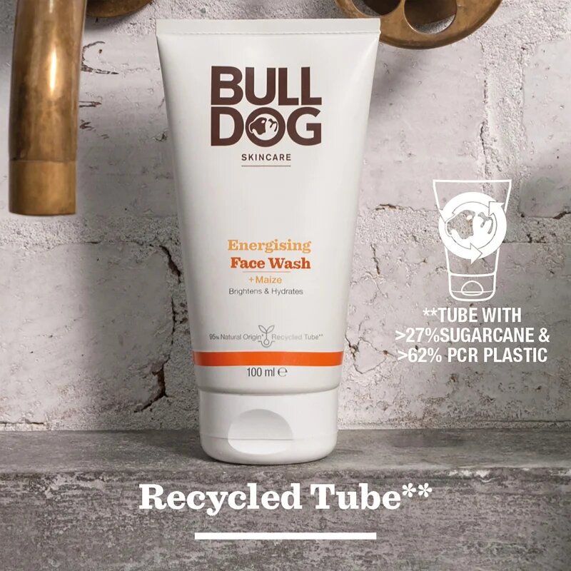 Bulldog Energising Face Wash arclemosó gél uraknak 150 ml