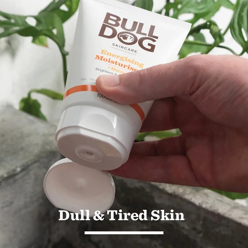 Bulldog Energising Moisturizer arckrém uraknak 100 ml