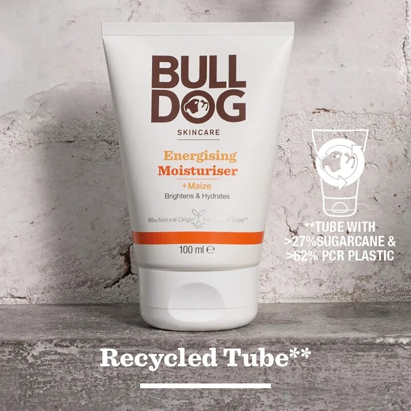 Bulldog Energising Moisturizer arckrém uraknak 100 ml