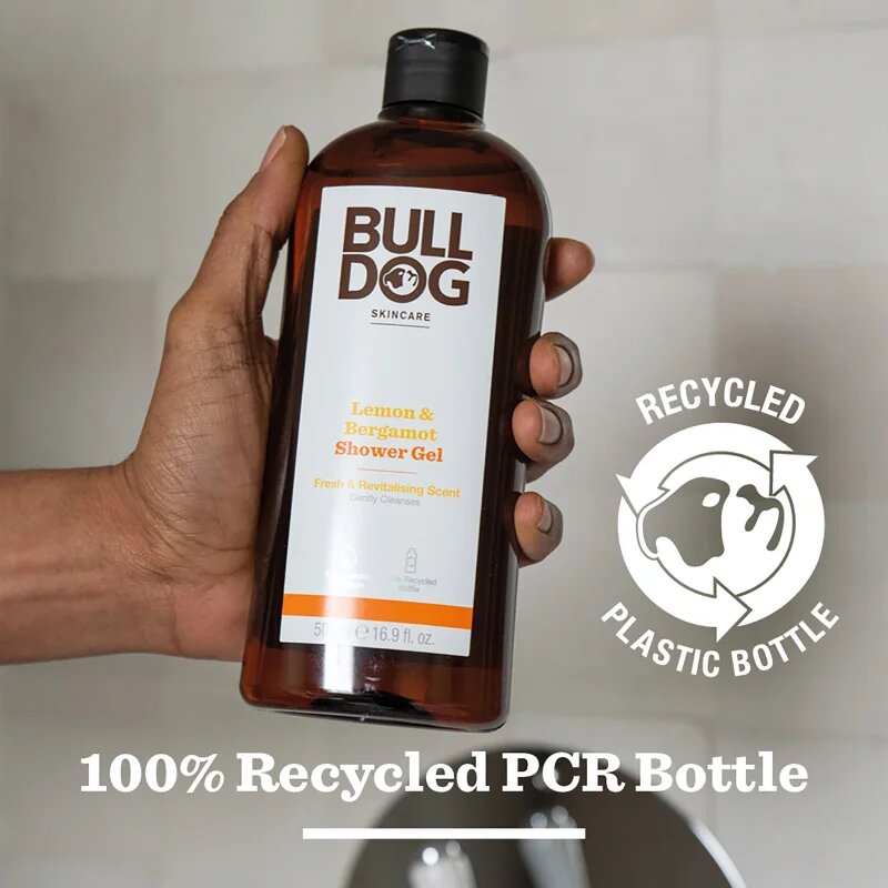 Bulldog Lemon & Bergamot Shower Gel fürdőgél férfiaknak 500 ml