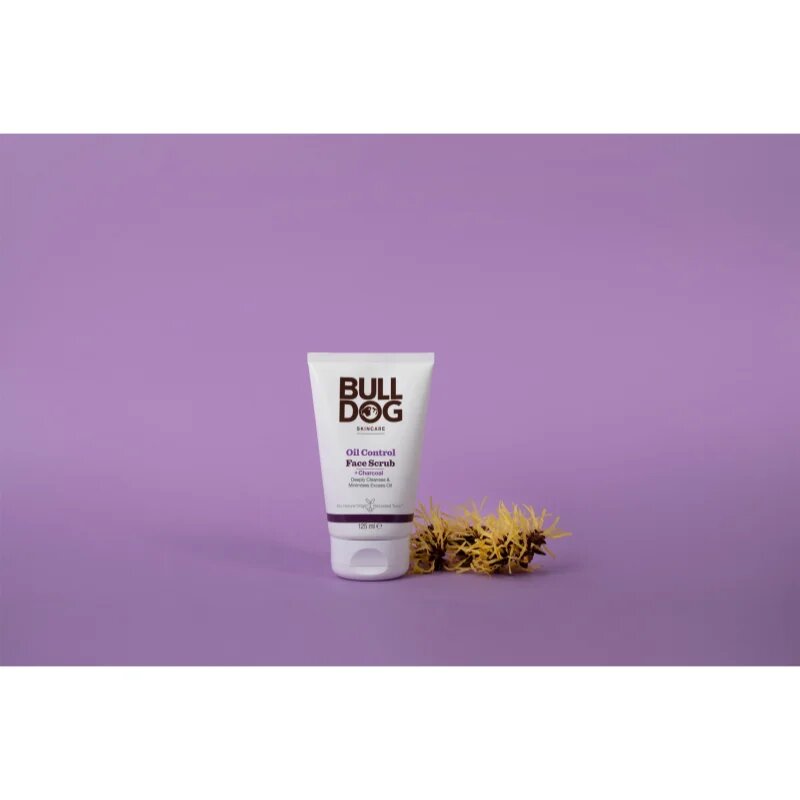 Bulldog Oil Control Face Scrub frissítő arc peeling zsíros bőrre 125 ml