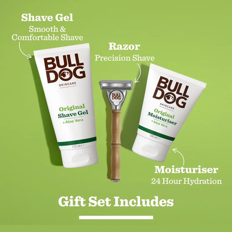 Bulldog Original Expert Shave Set ajándékszett borotválkozáshoz