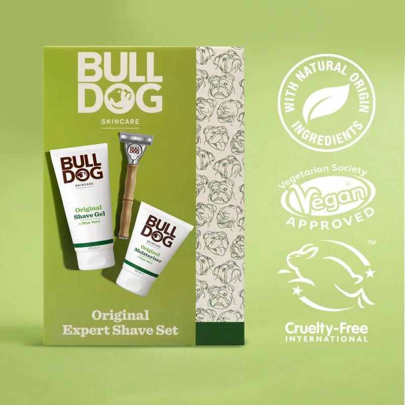 Bulldog Original Expert Shave Set ajándékszett borotválkozáshoz