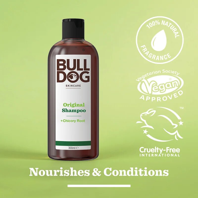 Bulldog Original Shampoo energizáló sampon 300 ml