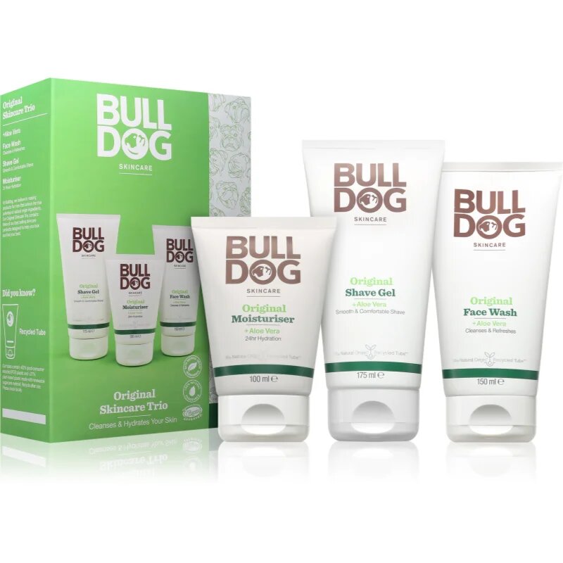 Bulldog Original Skincare Trio ajándékszett szakállra