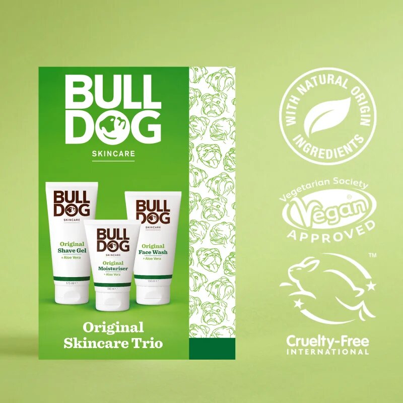 Bulldog Original Skincare Trio ajándékszett szakállra
