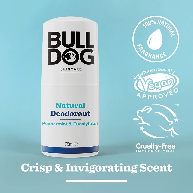 Bulldog Peppermint & Eucalyptus Deodorant golyós dezodor 75 ml