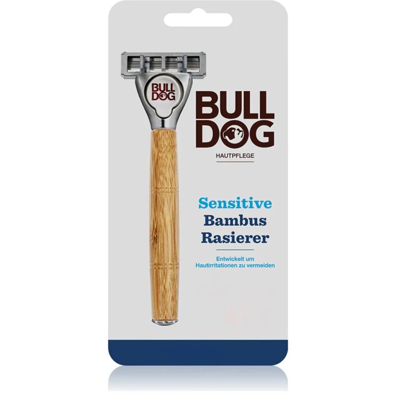 Bulldog Sensitive Bamboo Razor and Spare borotva + tartalék fejek