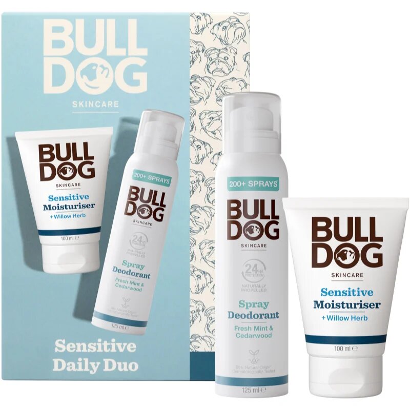 Bulldog Sensitive Duo ajándékszett testre és arcra uraknak