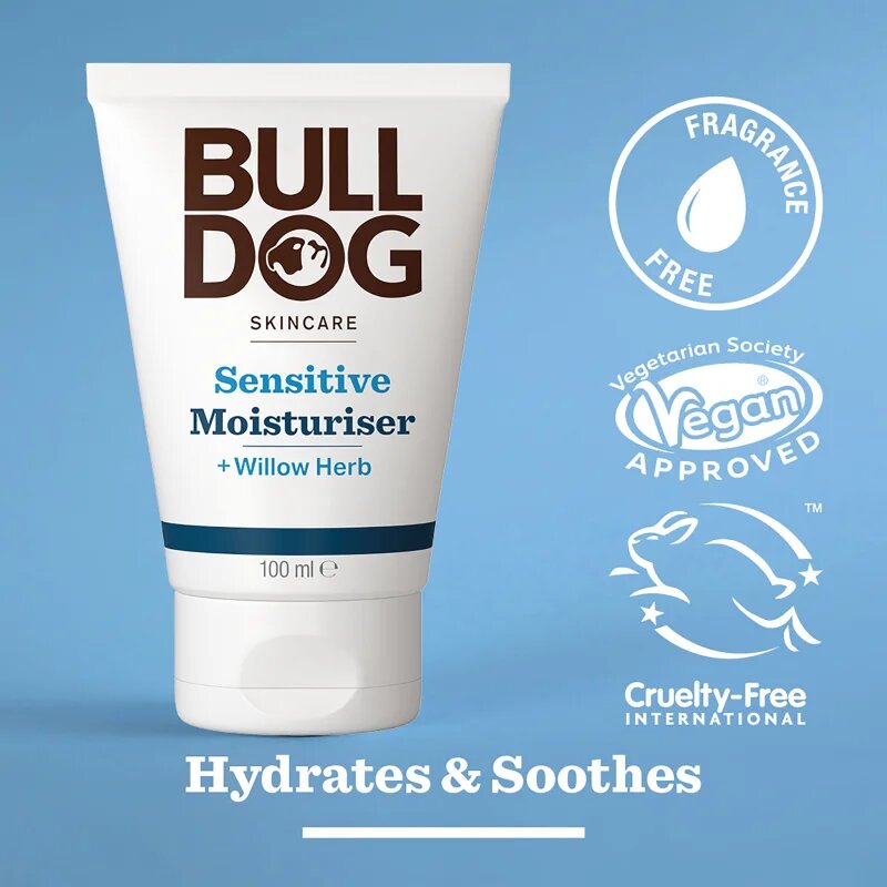 Bulldog Sensitive Moisturizer hidratáló krém az arcra 100 ml