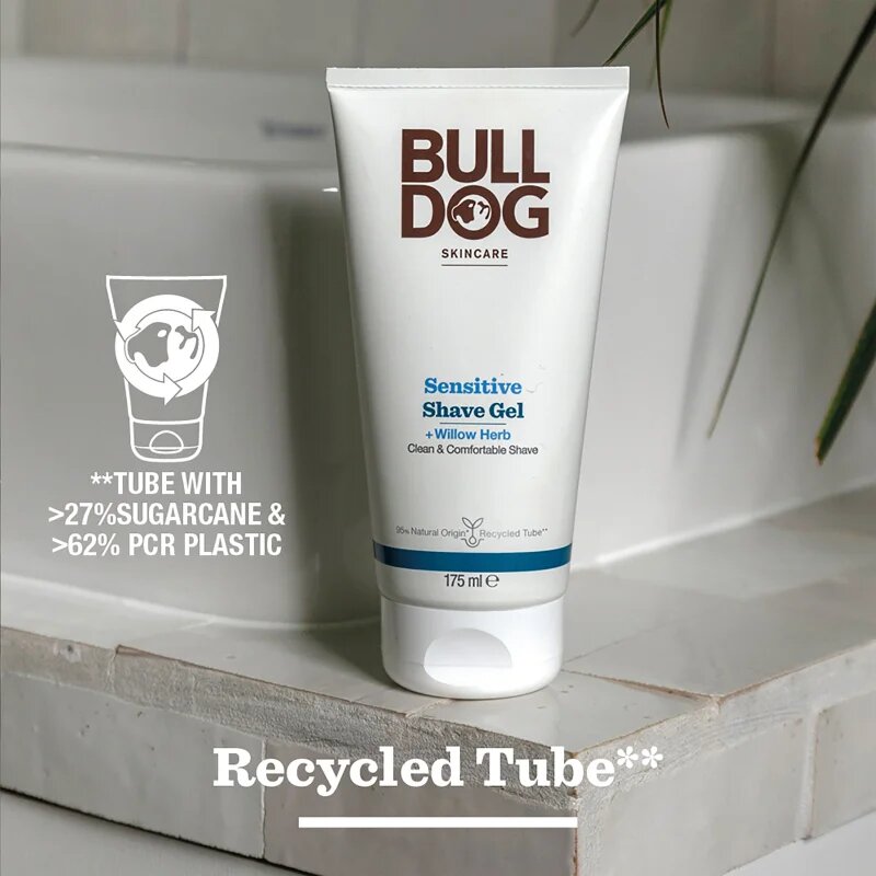 Bulldog Sensitive Shave Gel borotválkozási gél uraknak 175 ml