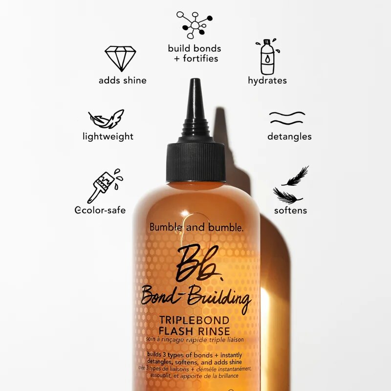 Bumble and Bumble Bb.Bond-Building Triplebond Flash Rinse hajápolás a sérült töredezett hajra 250 ml