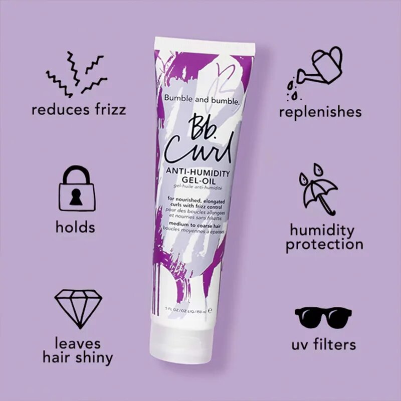 Bumble and Bumble Bb. Curl Anti-Humidity Gel-Oil hidratáló géles olaj a hullámokra töredezés ellen 150 ml
