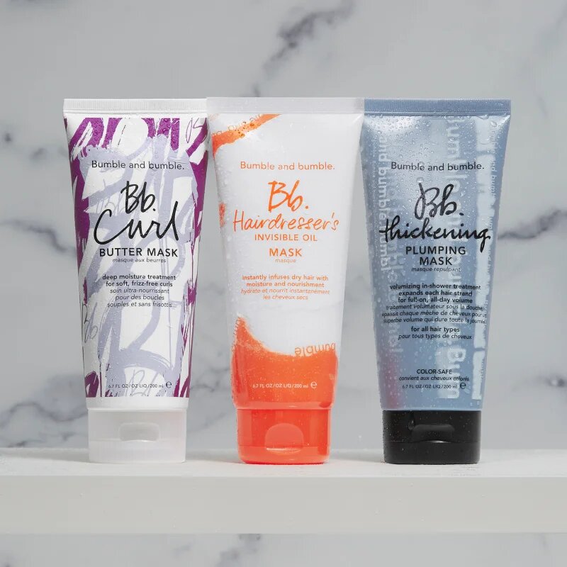 Bumble and Bumble Bb. Curl Butter Masque mélyhidratáló maszk a hullámos és göndör hajra 200 ml