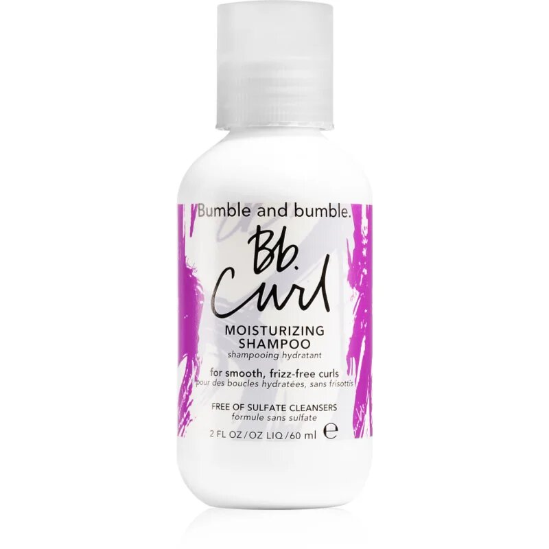 Bumble and Bumble Bb. Curl Moisturizing Shampoo hidratáló sampon a hajhullámok modellezéséhez 60 ml