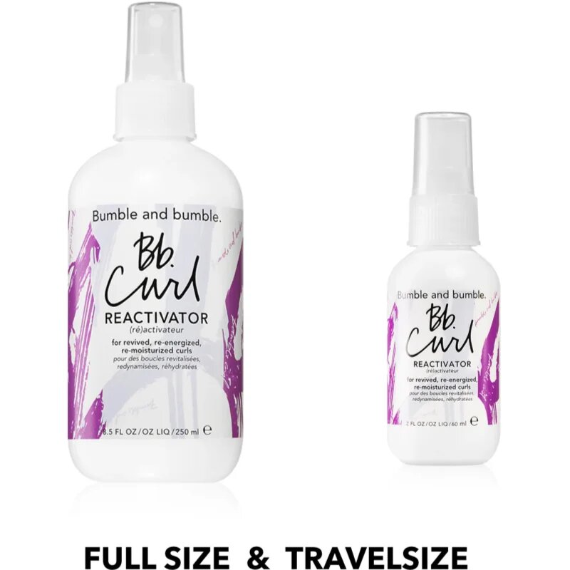 Bumble and Bumble Bb. Curl Reactivator aktiváló spray a hullámos és göndör hajra 60 ml
