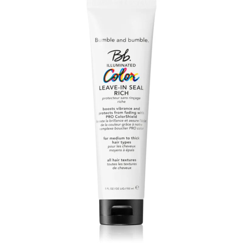 Bumble and Bumble Bb. Illuminated Color Leave-In Seal Rich leöblítést nem igénylő ápolás festett hajra 150 ml