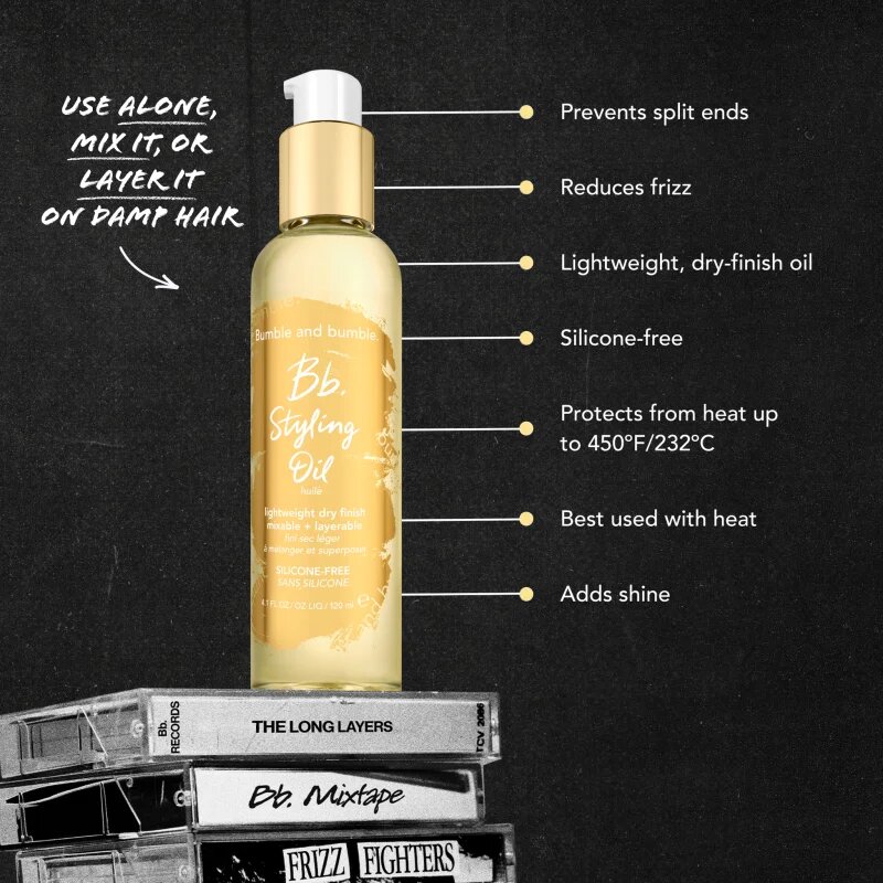 Bumble and Bumble Bb. Styling Oil hajolaj sima és dús styling -ért 25 ml