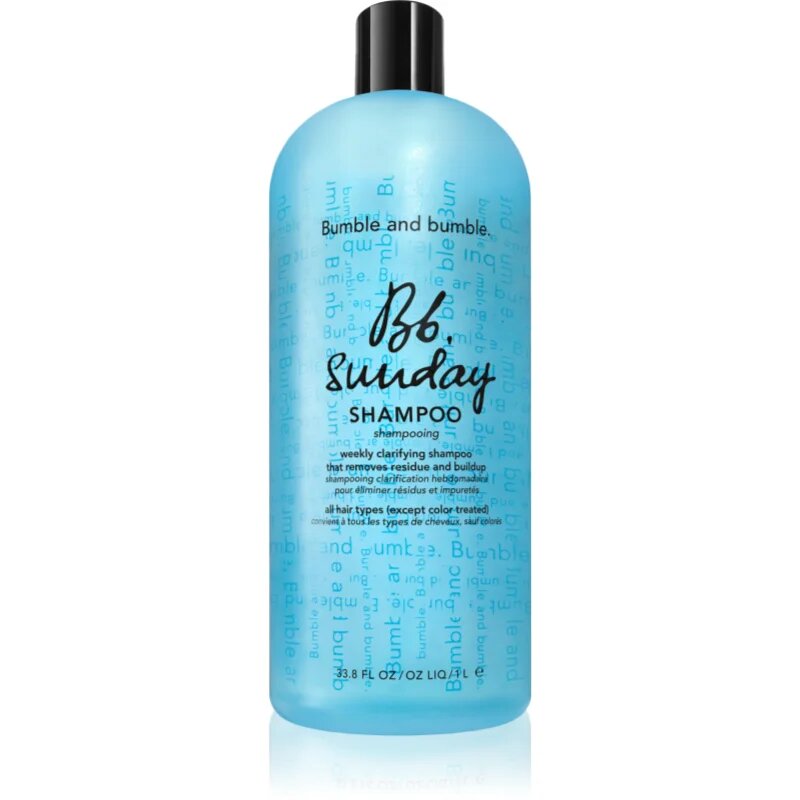 Bumble and Bumble Bb. Sunday Shampoo Tisztító méregtelenítő sampon 1000 ml