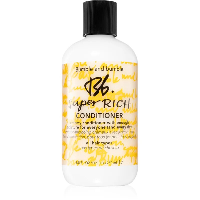 Bumble and Bumble Bb.Super Rich Conditioner krémes hajkondicionáló hidratálást és fényt biztosít 250 ml