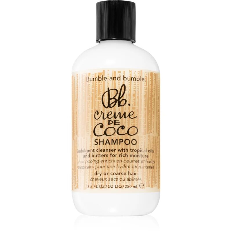Bumble and Bumble Creme De Coco Shampoo hidratáló sampon erős vastag és száraz hajra 250 ml