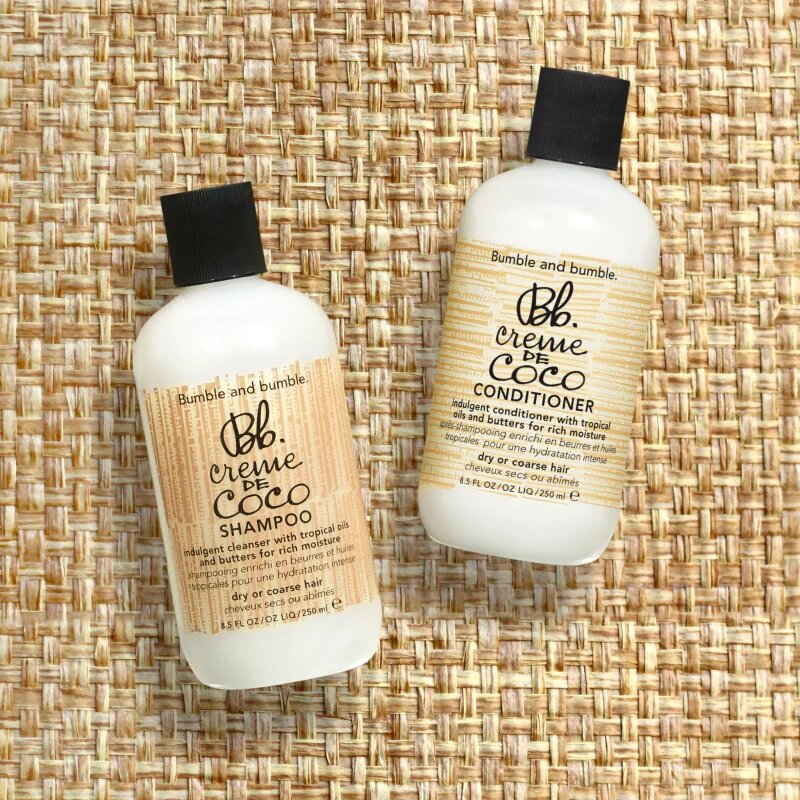 Bumble and Bumble Creme De Coco Shampoo hidratáló sampon erős vastag és száraz hajra 250 ml