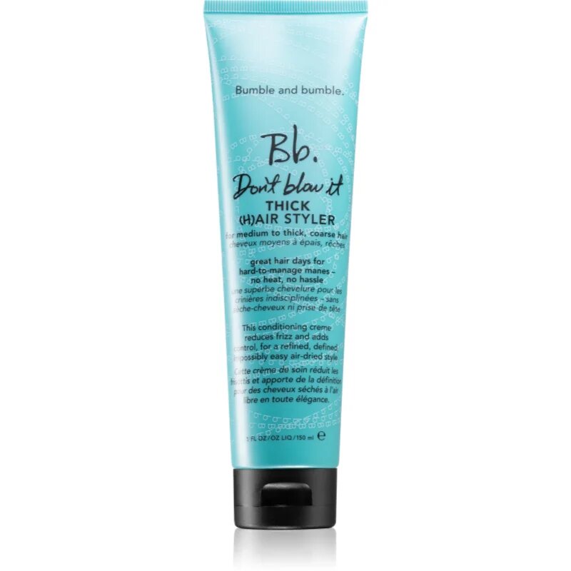 Bumble and Bumble Don't Blow It Thick (H)air Styler öblítést nem igénylő hidratáló ápolás vastag szálú haj 150 ml
