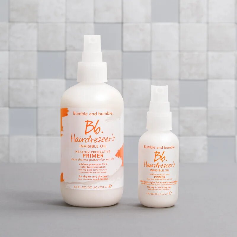 Bumble and Bumble Hairdresser's Invisible Oil Heat/UV Protective Primer előkészítő spray a haj tökéletes kinézetéért 60 ml