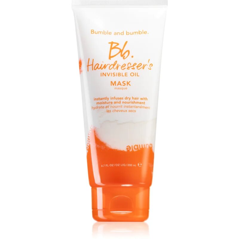 Bumble and Bumble Hairdresser's Invisible Oil Mask hidratáló és tápláló maszk száraz és törékeny hajra 200 ml