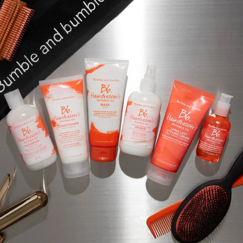 Bumble and Bumble Hairdresser's Invisible Oil Mask hidratáló és tápláló maszk száraz és törékeny hajra 200 ml