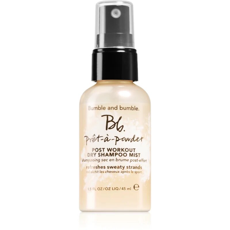 Bumble and Bumble Pret-À-Powder Post Workout Dry Shampoo Mist frissítő száraz sampon spray -ben 45 ml