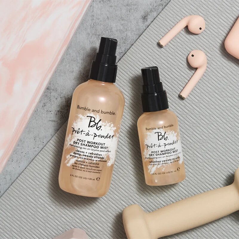 Bumble and Bumble Pret-À-Powder Post Workout Dry Shampoo Mist frissítő száraz sampon spray -ben 45 ml