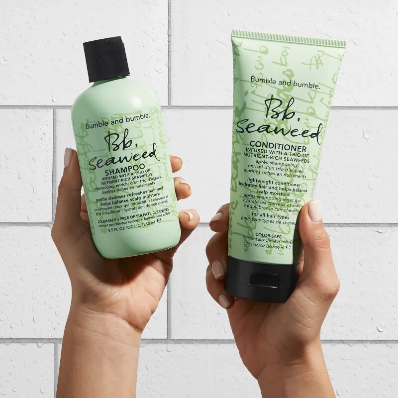 Bumble and Bumble Seaweed Shampoo sampon hullámos hajra tengeri moszat kivonatokkal 250 ml