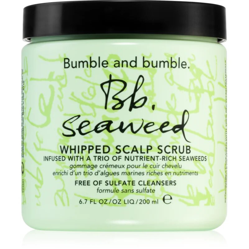 Bumble and Bumble Seaweed Whipped Scalp Scrub hajpeeling alga kivonatokkal 200 ml