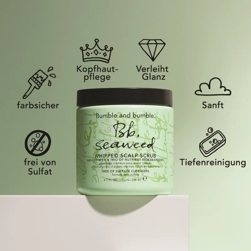 Bumble and Bumble Seaweed Whipped Scalp Scrub hajpeeling alga kivonatokkal 200 ml
