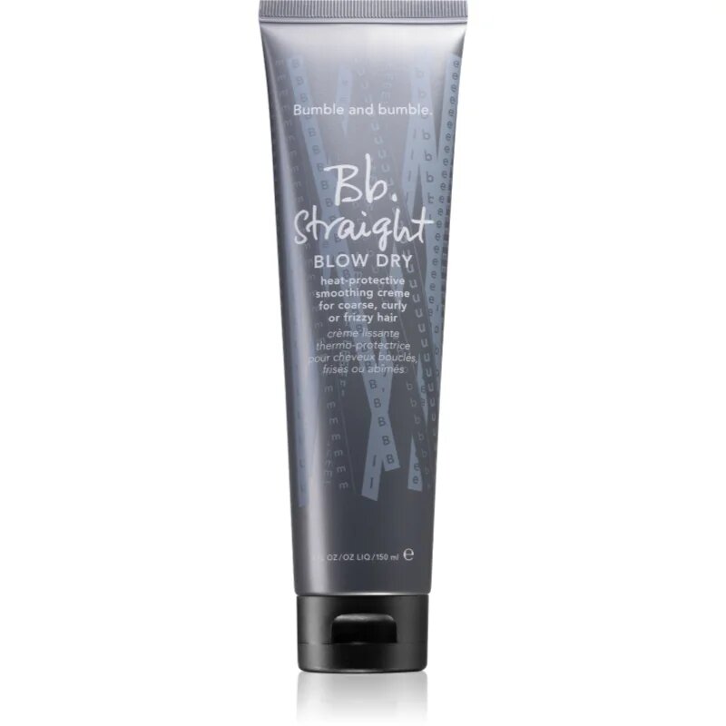 Bumble and Bumble Straight Blow Dry védőkrém a haj kiegyenesítésére 150 ml